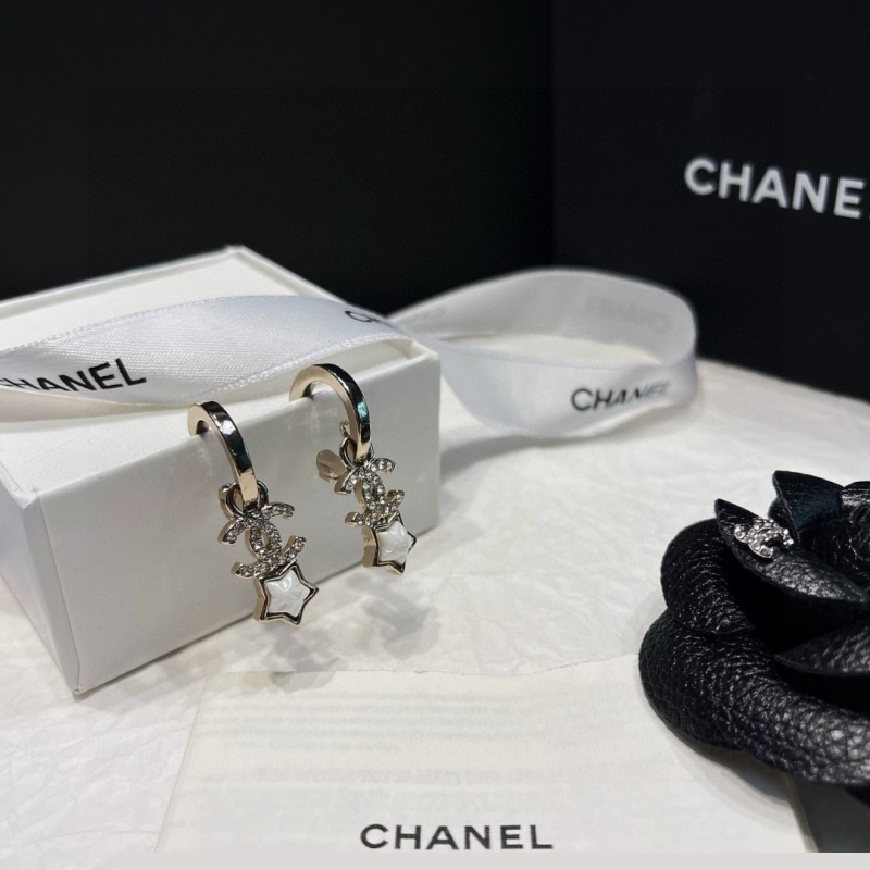 Ch*el earrings